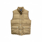 Easy Premium Clothing Men's Camel Puffer Gilet Jacket