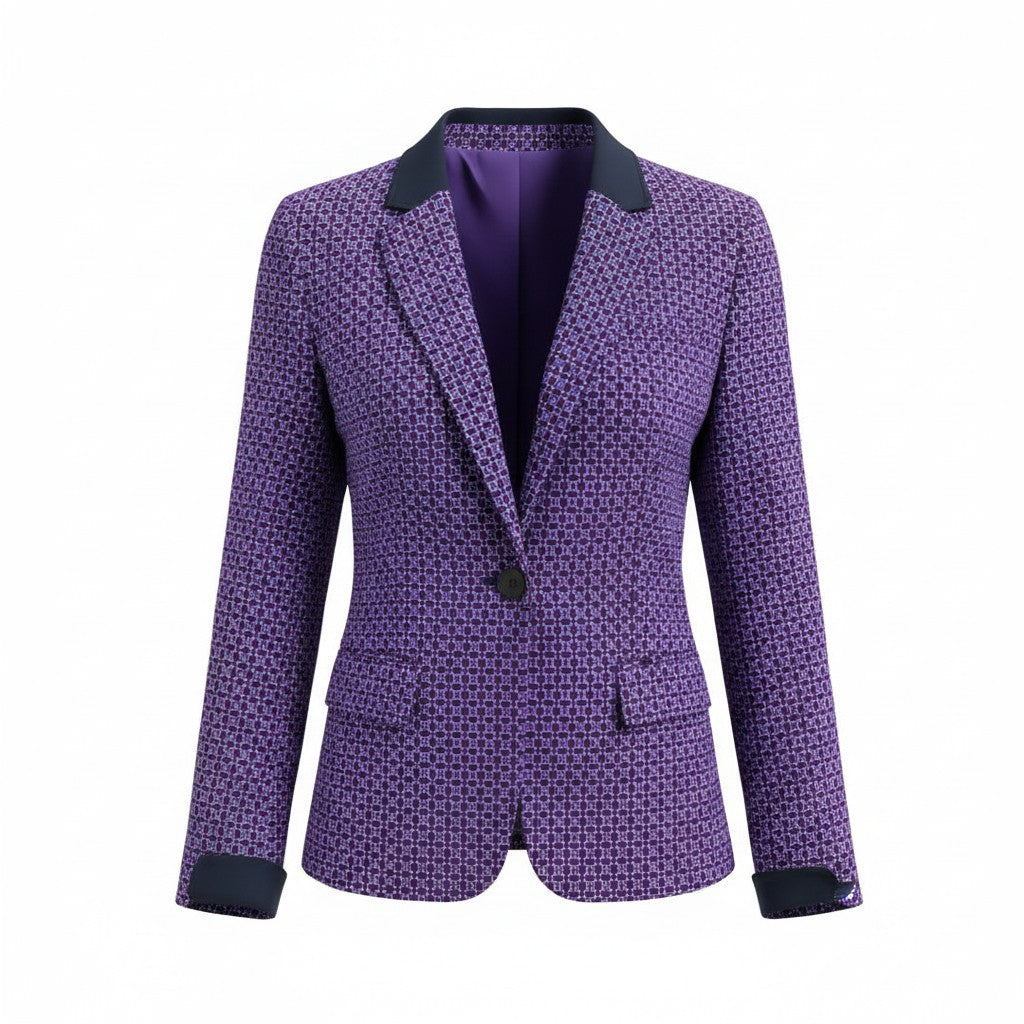 Adriella Papell Women's Printed Blazer – Authentic UK Return