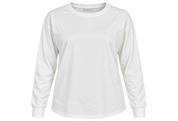 BRAVE SOUL women’s white full sleeve top in UK Size 2XL. A comfortable crew-neck casual top ideal for everyday wear and easy layering.