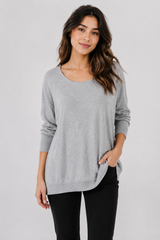 Capsule Light Grey Knit Jumper