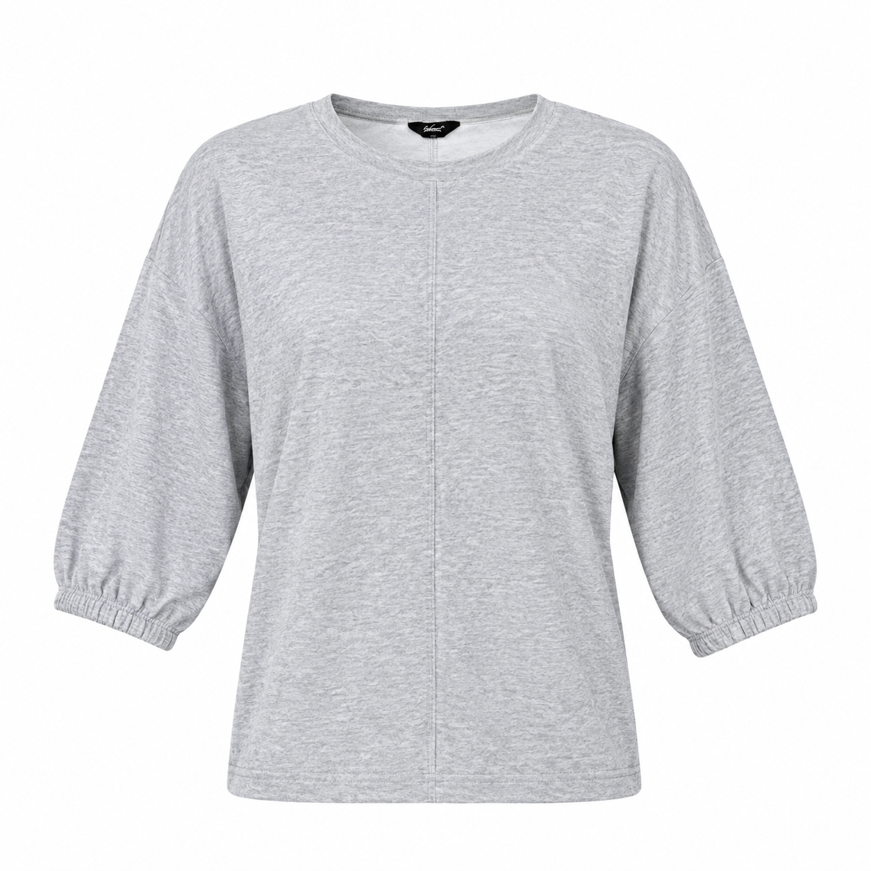  Capsule Women’s Light Grey Sweatshirt in UK Size L. Relaxed crew neck design with long sleeves, soft feel and versatile everyday styling