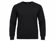 CEDAR WOOD STATE men’s black crew neck jumper in UK Size M. Classic long-sleeve sweater with ribbed cuffs and hem, ideal for everyday wear.