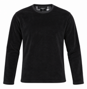 CEDARWOOD STATE men’s black fleece crew neck sweatshirt in UK Size M. Soft, comfortable and versatile branded casualwear for everyday use.