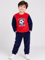 Chill Out Kids Football Dreams Plush Fleece Sweatshirt