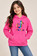 Classic Girl Pink TikTok Hoodie