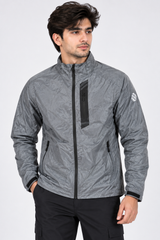 CRIVIT Men Grey Lightweight Windbreaker Jacket