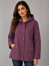 Damart Women’s Plum Hooded Jacket
