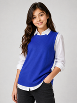 Dorothy Perkins Royal Blue Ribbed Sleeveless Top