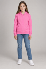 F&F Girl Pink Zip-Up Hoodie