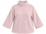  F&F women’s blush pink fluffy turtleneck jumper in UK Size XL. Soft, cosy and stylish with a relaxed fit, perfect for autumn and winter wear.