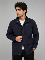 Firetrap Men’s Navy Blue Utility Field Jacket