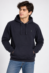 French Connection Men Navy Pullover Hoodie