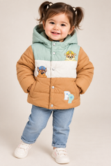 George Kids Hooded Puffer Jacket