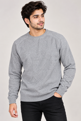 GEORGE Men Grey Crew Neck Knitted Jumper