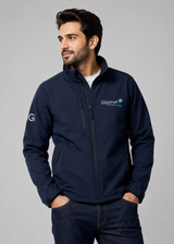 Giganet Mens Navy Softshell Jacket