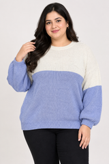 In The Style Women’s Colour Block Knitted Jumper