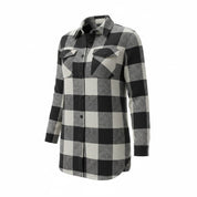 New Look Women's Black & White Check Shacket