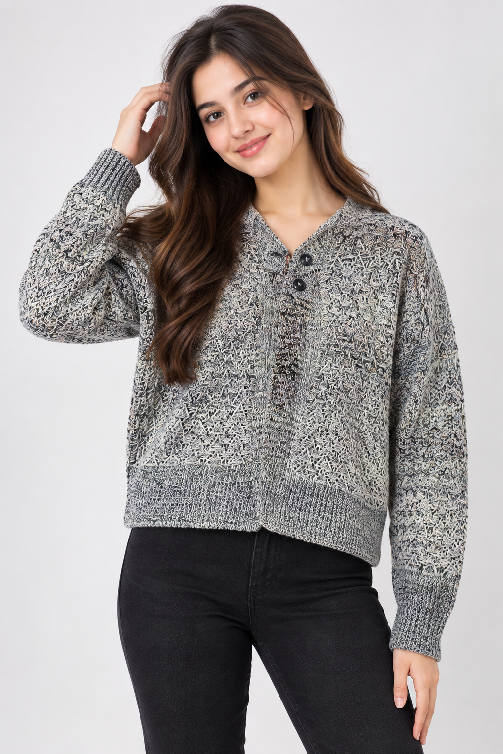 Lady Ice women’s stylish top in UK Size M. ⭐ 4/5 condition, quality UK customer return fashion at a great price in Pakistan.