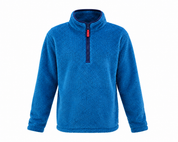   M&Co Kids blue fleece quarter-zip pullover in UK size 11-12 years. Soft, warm and stylish, perfect for school, outdoor activities and everyday wear.