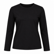  M&S women’s black long sleeve crew neck top in UK Size 20. A versatile everyday wardrobe essential, ideal for casual wear, work and layering.