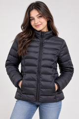 M&S Women Black Puffer Jacket