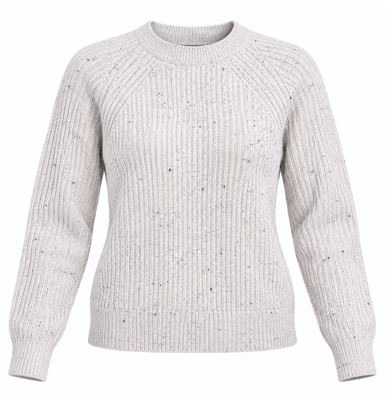 cream, UK Size S. Stylish crew neck sweater in very good 4-star condition.