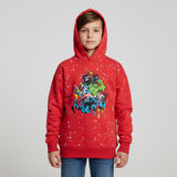 MARVEL Boys Red Graphic Hoodie