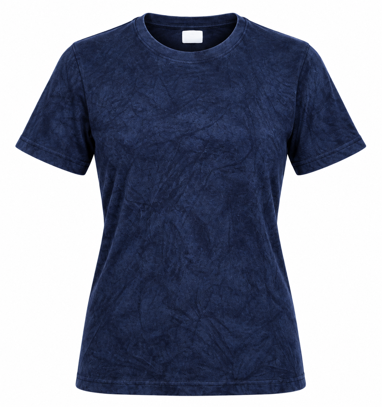  Melka Women’s Navy Textured T-Shirt in UK Size XL. Stylish short-sleeve crew neck top in 4-star very good condition. Original UK fashion.