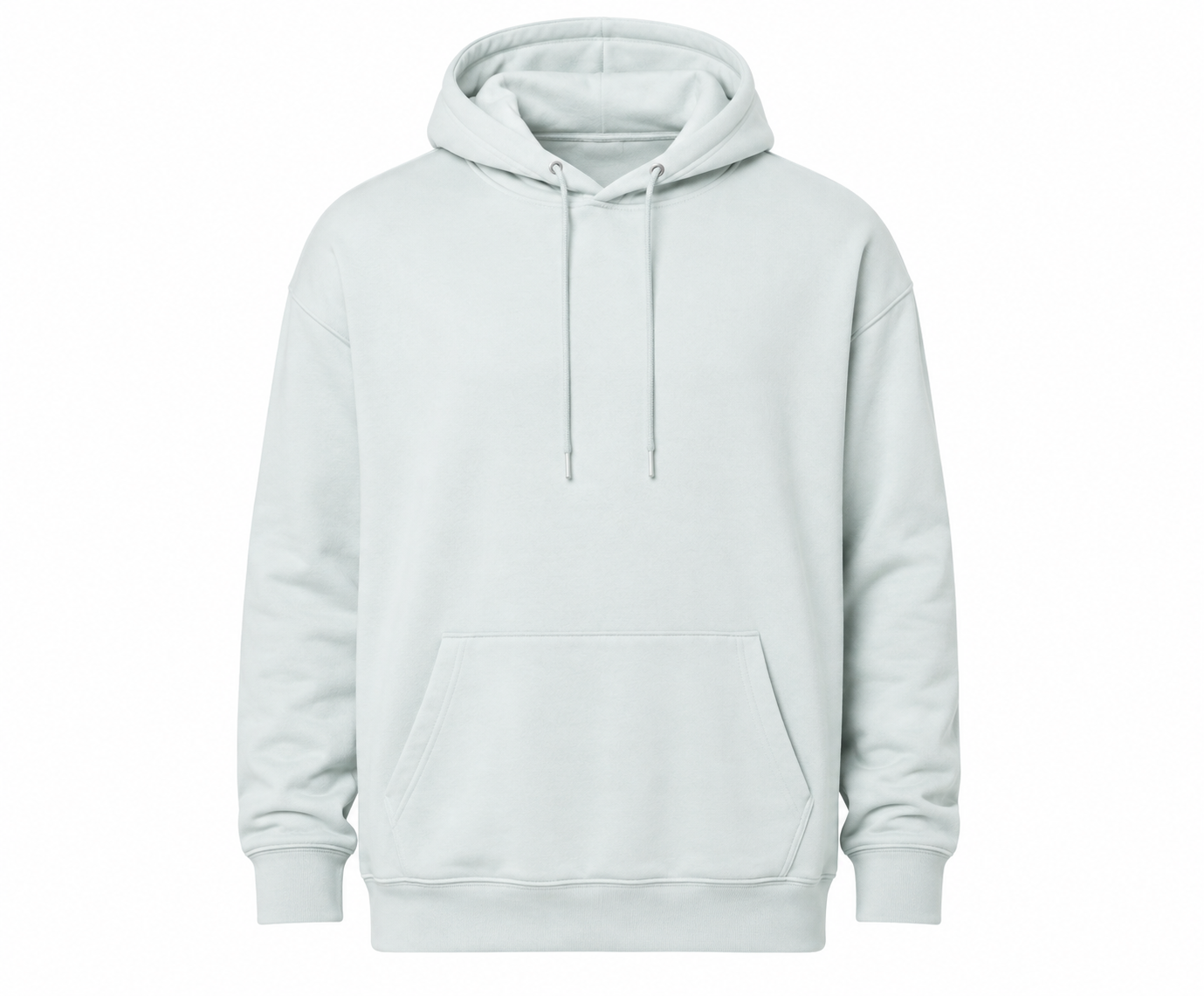 NEW LOOK Men’s Frozen Mint Green Pullover Hoodie, UK Size 18. Stylish casual design with hood, kangaroo pocket and comfortable ribbed details.