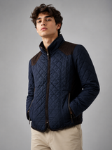 New Look Mens Navy Quilted Jacket