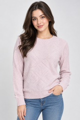 New Look Women Pink Knit Jumper