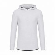  NEXT Boys’ Light Grey Textured Hooded Jumper in UK 11 Years. Stylish long-sleeve knit hoodie with a comfortable design, perfect for casual everyday wear.