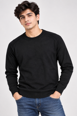 NEXT Men Black Crew Neck Knit Sweater