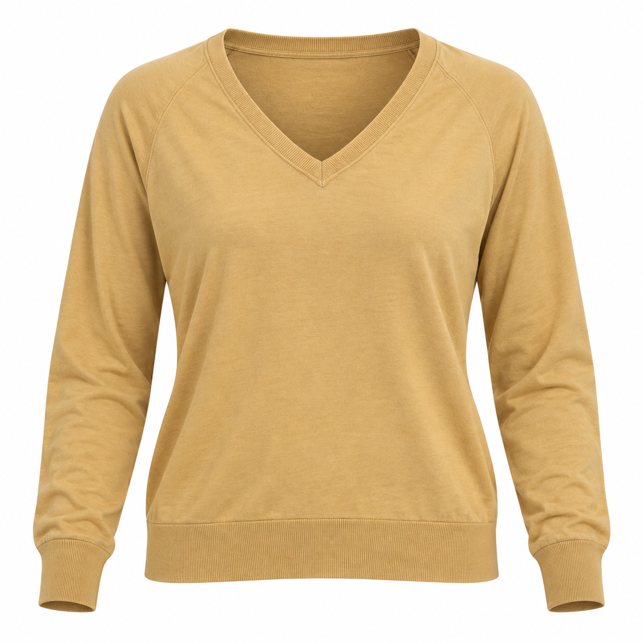  Next women’s mustard V-neck long sleeve jumper in UK Size 16. A comfortable and versatile everyday layer with ribbed cuffs and hem.