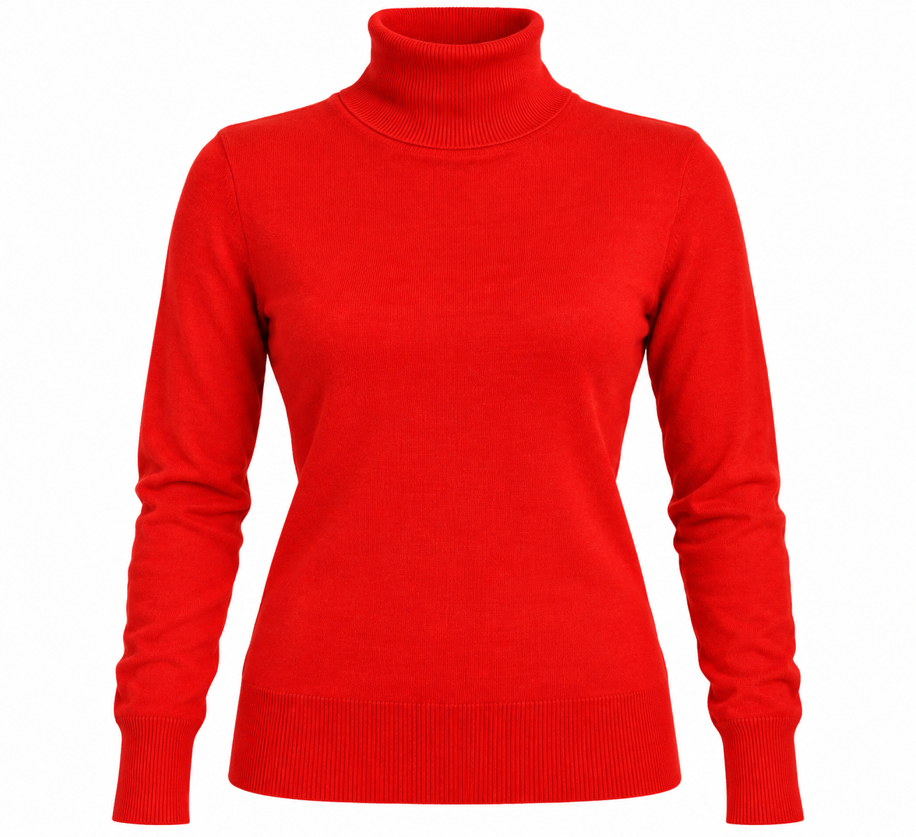 NEXT Women’s Red Turtleneck Jumper in UK Size M. A stylish long-sleeve knit sweater with ribbed detailing, perfect for autumn and winter wear.