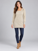 NEXT Women’s Beige Longline Knitted Sweater