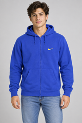 Nike Royal Blue Full Zip Hoodie