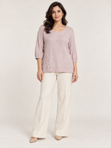 Per Una Women Blush Pink Cable Knit Jumper