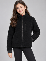 Primark Black Teddy Fleece Jacket