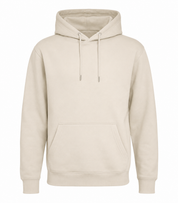  PRIMARK Men's Cream Pullover Hoodie featuring soft fleece fabric, adjustable hood, kangaroo pocket, and a comfortable fit for everyday casual style.