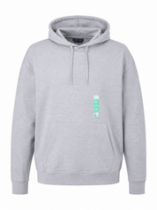  PRIMARK Men's Light Grey Pullover Hoodie in UK 2XL. Casual fleece-style hoodie with drawstring hood, kangaroo pocket and ribbed cuffs.