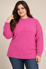 Primark Women Bright Pink Soft Knit Jumper