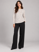 PRIMARK Women Fluffy Leopard Print Jumper