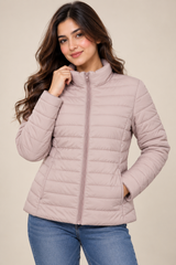 PRIMARK Women Pink Quilted Puffer Jacket