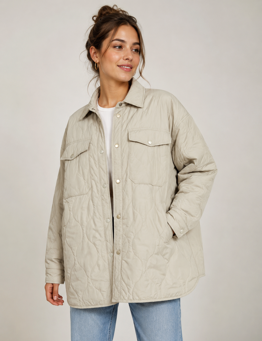 primark-womens-beige-quilted-oversized-lightweight-jacket