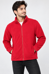 Regatta Men Red Full-Zip Fleece Jacket