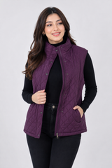 REGATTA Women's Purple Quilted Jacket
