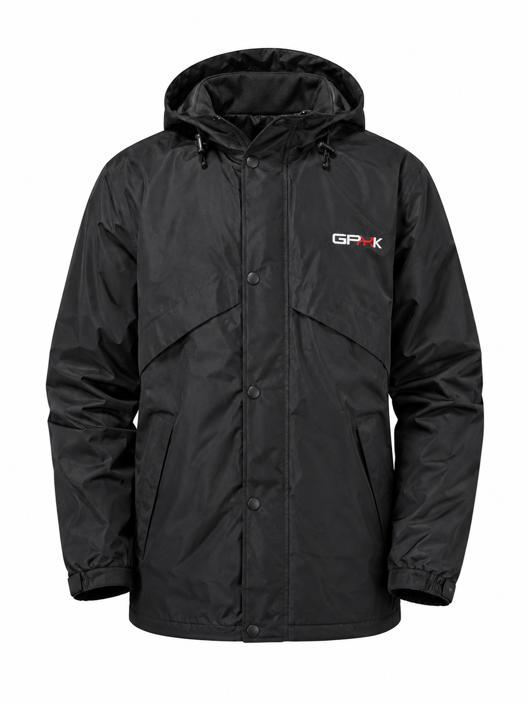  the Result Men’s Black Hooded Jacket in UK Size M. Stylish, lightweight and practical outdoor jacket with hood, pockets and versatile everyday design.