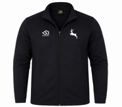 Stay active in style with the SADSURU Men's Black Full Zip Sports Jacket. Lightweight, breathable, and comfortable athletic jacket perfect for gym workouts, running, training, and everyday casual wear.