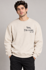SHEIN Men Cream Sweatshirt